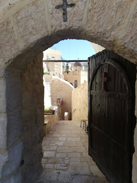 Wejście do monasteru Mar Saba
