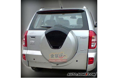 2011 2012 New Chery Tiggo coming - interior and exterior spy pictures