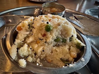 Saravanaa Bhavan, rava uppuma