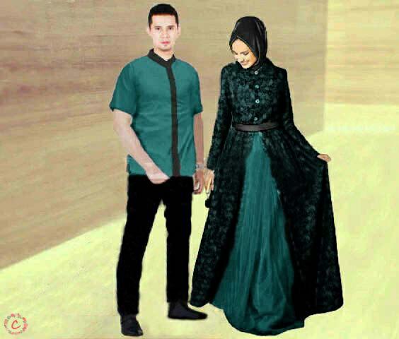 Model Baju Couple Pesta