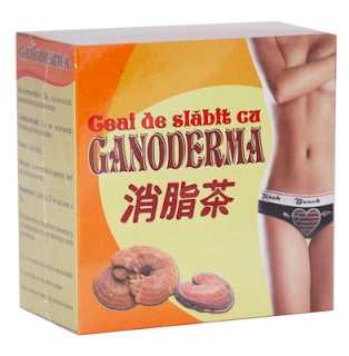 Cumpara de aici ceai de slabire cu Ganoderma