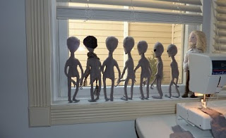 grey alien dolls