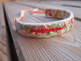 pulsera, bordado, embroidery, broderie