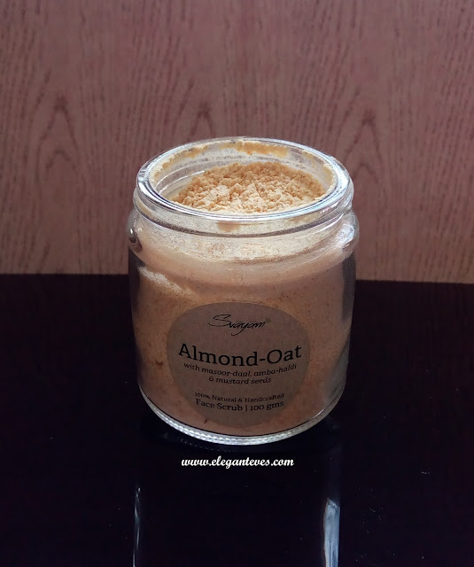 Review of Svayam Natural Almond Oat Face Scrub