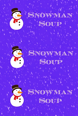 East Coast Mommy: Snowman Soup - Simple Gift for Classmates ...