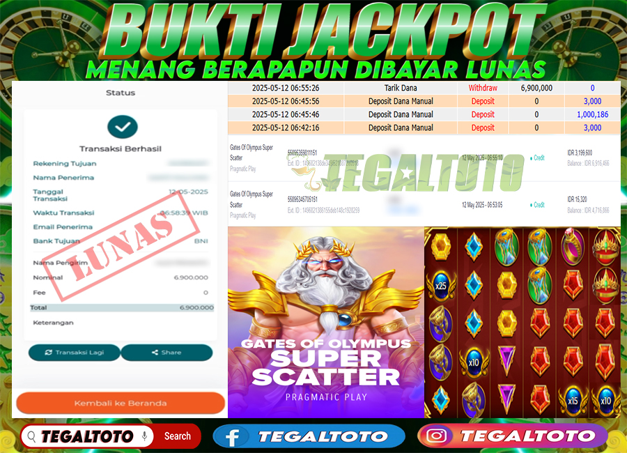 Bukti Jackpot