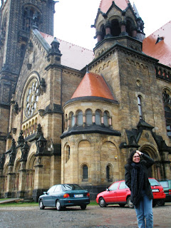 Heilig Geist Kirche em Dresdem naa Alemanha