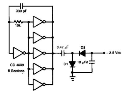 Auxiliary Negative Dc Supply Circuit Diagram