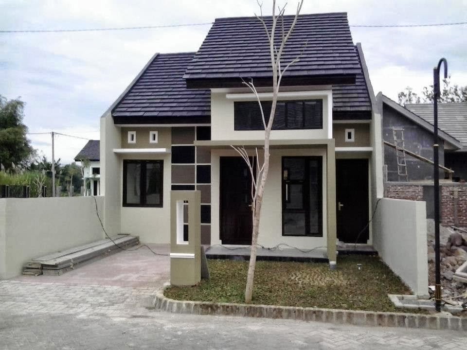 Gambar Desain  Rumah Sederhana Modern Berbagai Type  21 