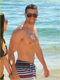 Jesse Metcalfe and Cara Santana Bikini Photos