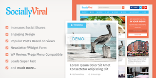 SociallyViral Theme WordPress | Resmi Legal