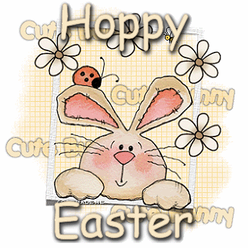 cute happy easter bunnies. Have a happy easter