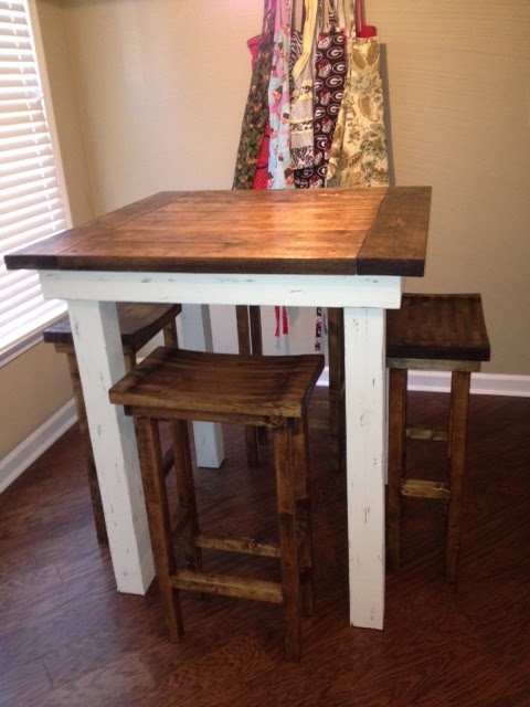  Filing Jointly (MFJ): Finished Kitchen Pub Tables and Bar Stools