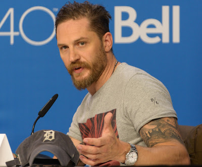 Tom Hardy - Legend presser at the Toronto Film Festival
