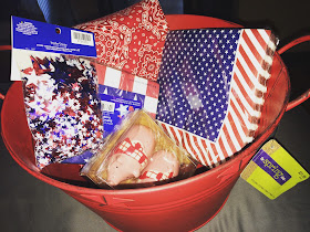 Does anyone really need all this stuff for one Fourth Of July Craft? What do you think she does with it?