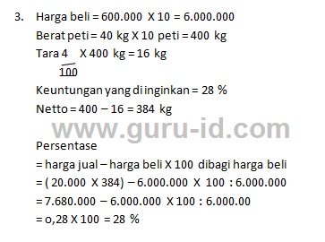 gambar jawaban soal no 3 matematika smp selasa 21 april 2020