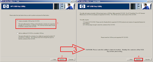 HP USB key Create a Bootable USB media.