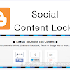 Hiện nội dung được ẩn khi like mạng xã hội cho blogspot