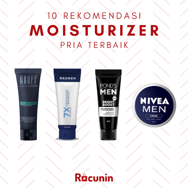 Rekomendasi moisturizer pria terbaik