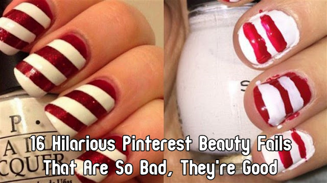 16 Hilarious Pinterest Beauty Fails That Are So Bad, They're Good