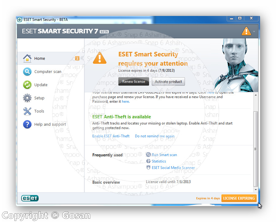 ESET Smart Security 7.0.28.0 ~ AlinSsoF