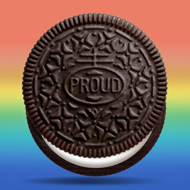 Oreo Cookies with the Proud Stamp