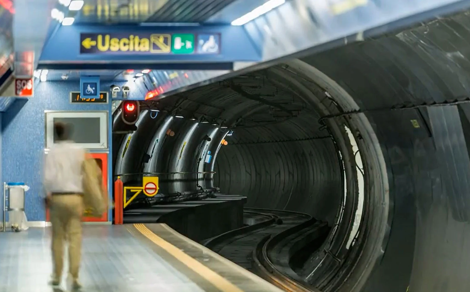 Una stazione della Linea 1