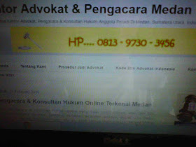 HP/WA +6281397303456 Kontak Kantor Hukum Advokat dan Pengacara Indonesia - Law Office Para Lawyer Terkenal di Kota Medan