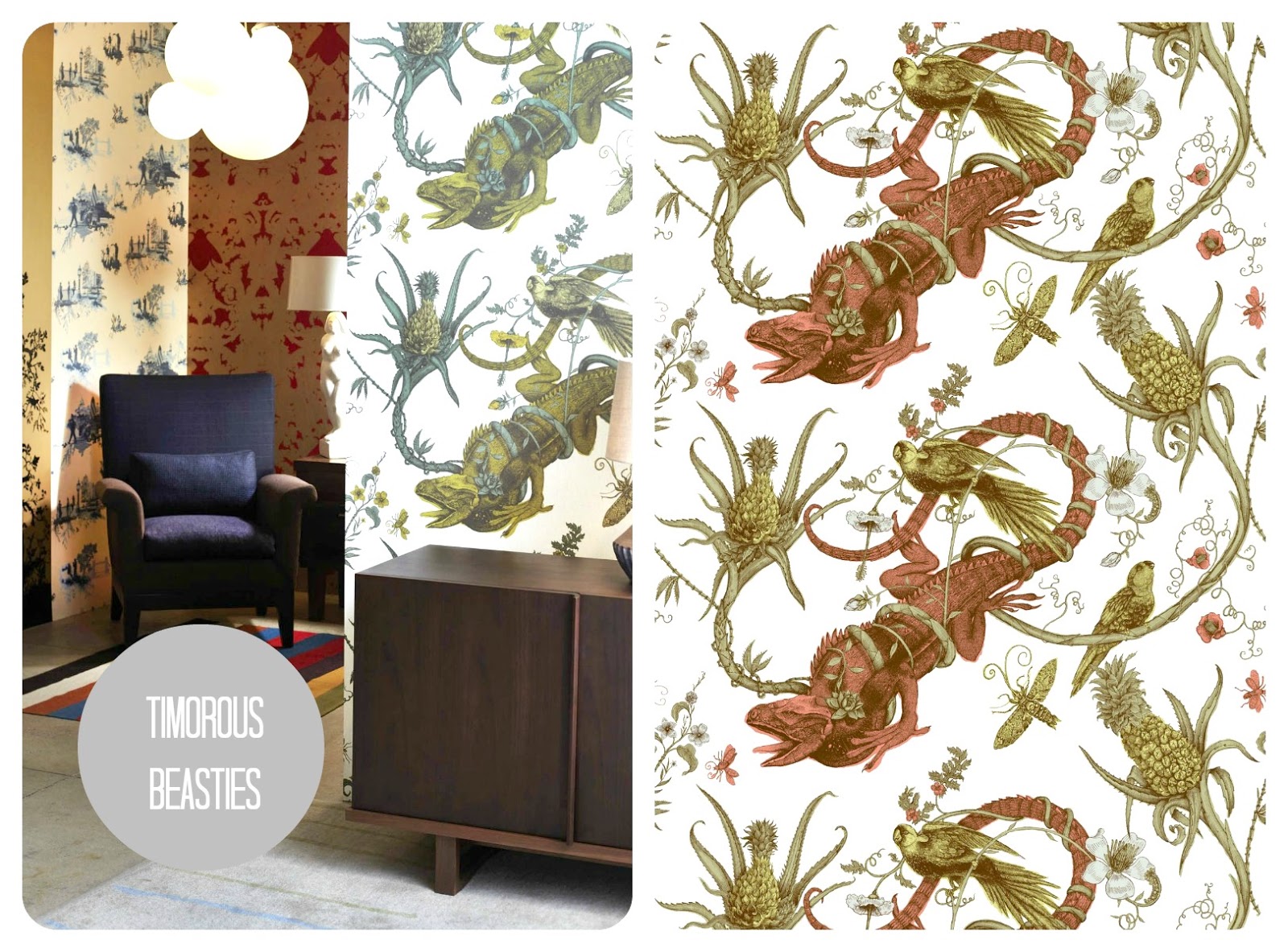 Wallpaper Timorous Beasties