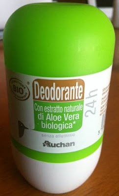 Auchan BIO deodorante con estratto di Aloe Vera Biologica