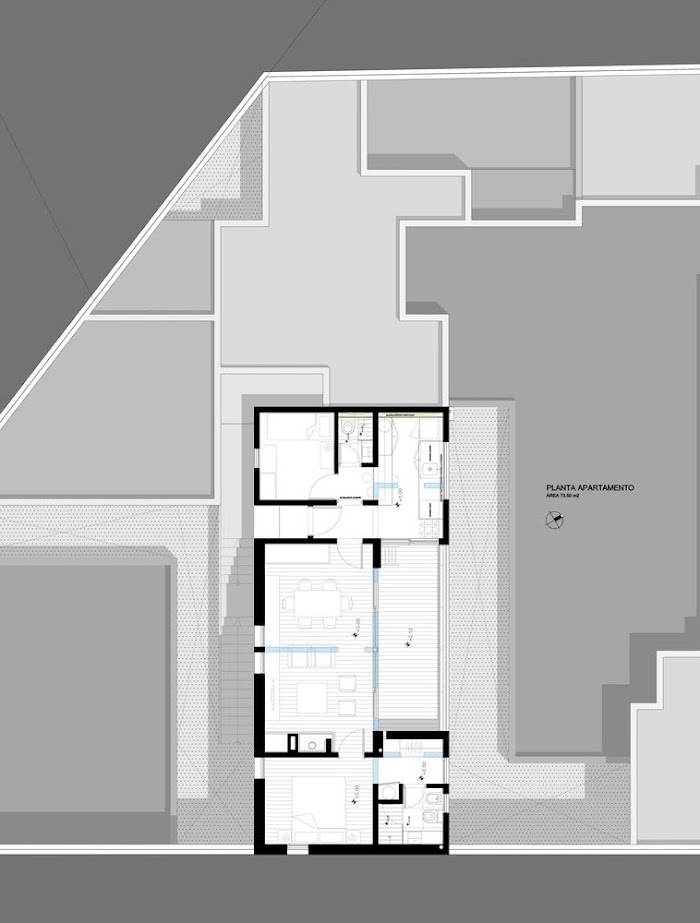 Departamento 4M - Estudio / LT