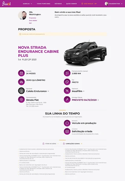 Fiat e Jeep - preço de assinatura mensal - carros