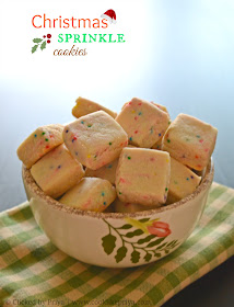 Sprinkle Shortbread Cookie Recipe