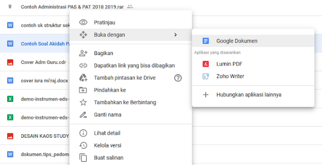 Cara Import Soal Ujian atau File dari Microsoft Word/Office ke Google Formulir