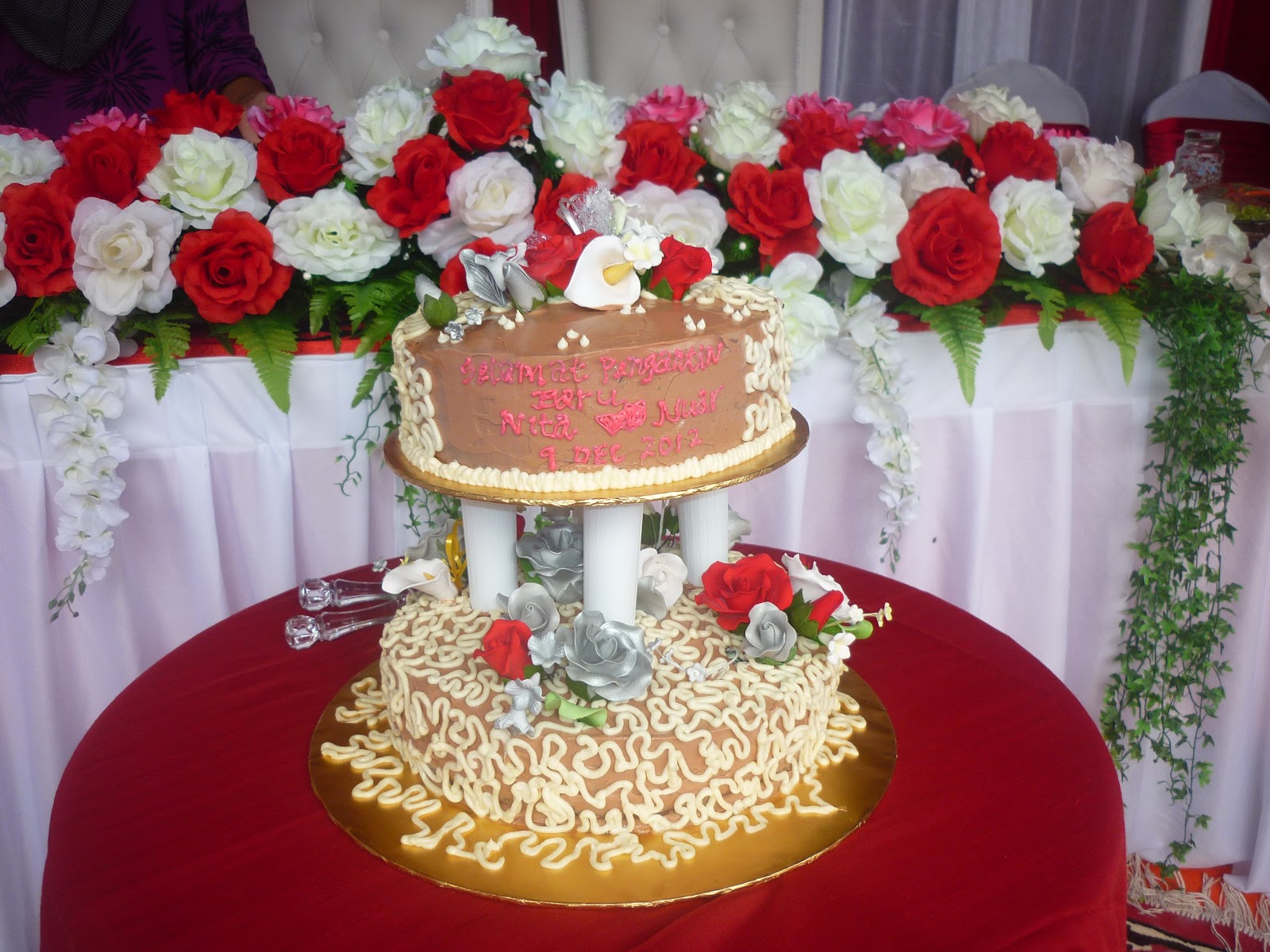 Lyn at homebakery: lyn & masakan meja pengantin @pahang