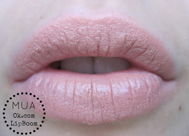 MUA lipboom ok.com ok.com swatch