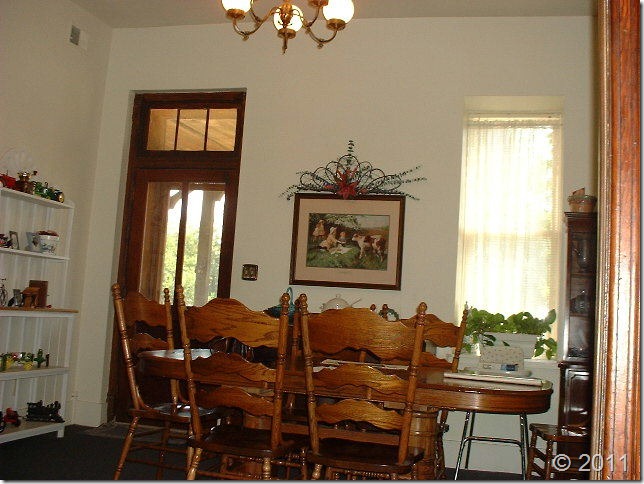 stone house dining room