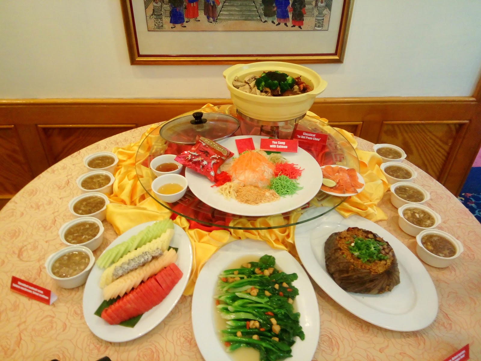 Halal Lo Hei Poon Choy Hidangan Istimewa Sempena Tahun Baru Cina Di