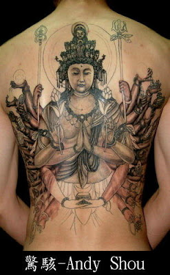 1000-hand buddha free tattoo design