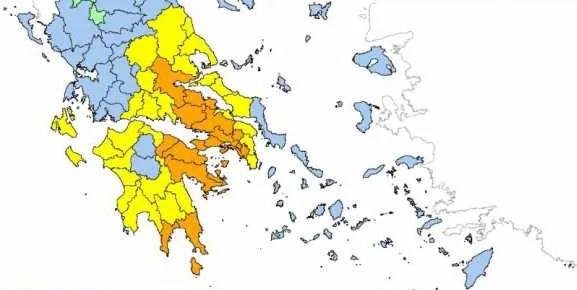 Μεγάλη προσοχή: Στο κόκκινο η Αργολίδα την Δευτέρα για εκδήλωση πυρκαγιάς