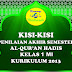KISI-KISI PAS AL-QUR'AN HADIS KELAS 1 MI KURIKULUM 2013
