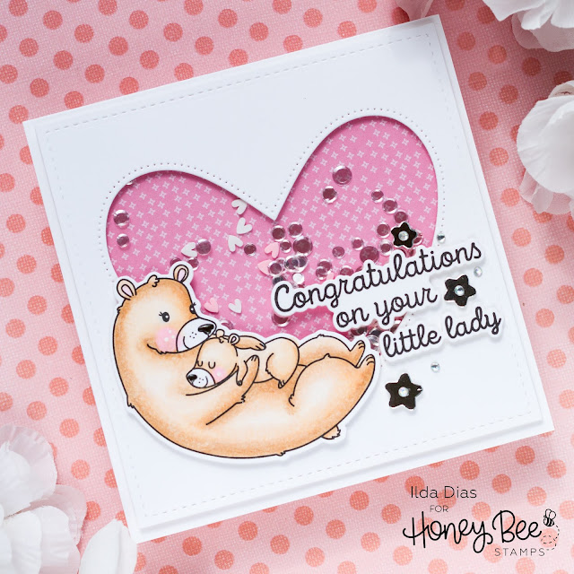 Welcome, Baby Shaker Cards, Honey Bee Stamps, Card Making, Stamping, Die Cutting, handmade card, ilovedoingallthingscrafty, Stamps, how to, 