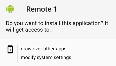 Remote 1 apk frp