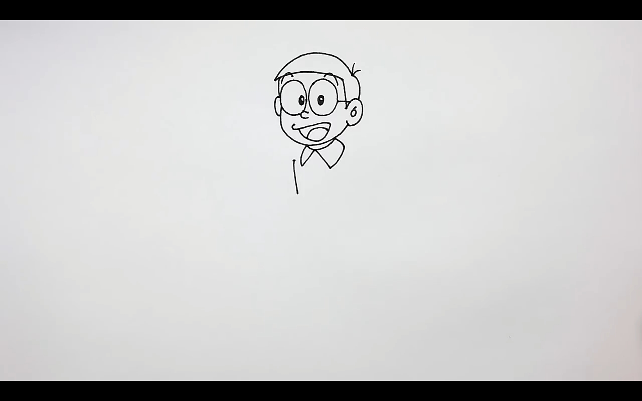 Nobita Drawing - How to draw nobita very quickly and perfectly