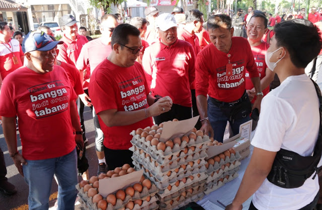    Bupati Sanjaya Berharap Mampu Stabilkan Harga Bahan Pokok Menjelang Nataru  