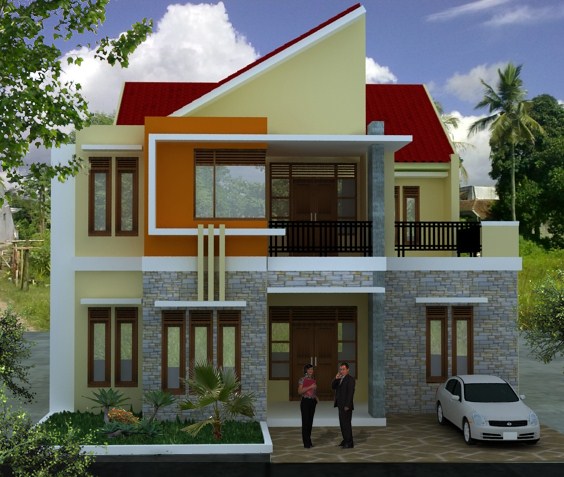 44 Model  Atap  Rumah  Minimalis  2 Lantai  Rumahku Unik