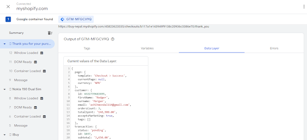 Shopify Enhanced Purchase Tracking in Google Analytics With Tag Manager