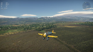P-26A-33 in Flight