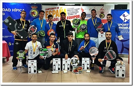 El Club La RED 21 Campeón de España de Pádel 2ª Categoría 2015.