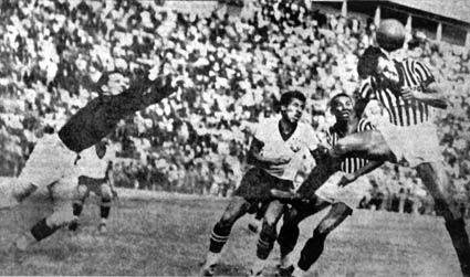 Estádio do Pacaembu 1940 - SPFC x Corinthians